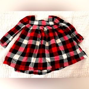 Baby Gap plaid Holiday dress 18-24 months